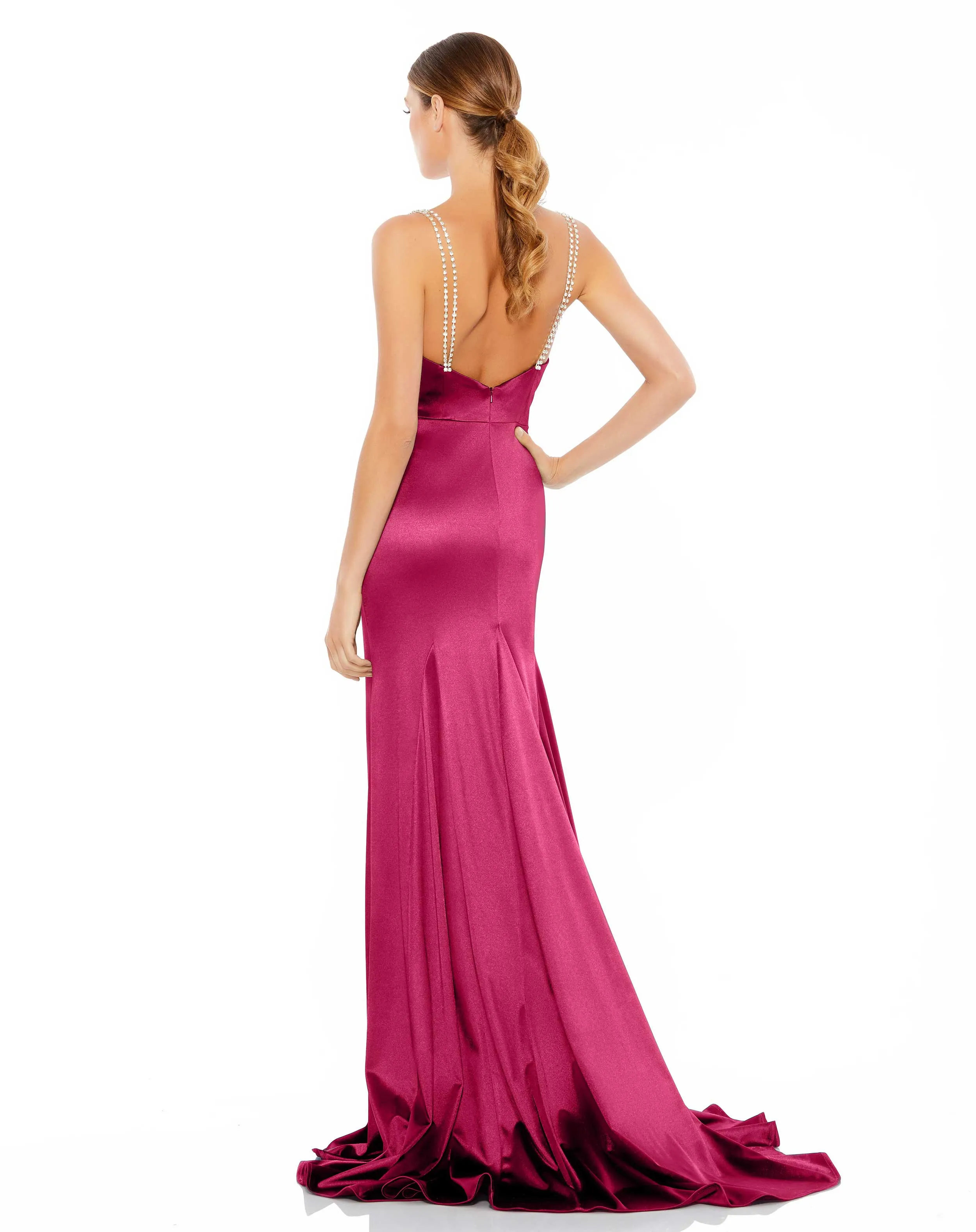 Mac Duggal A12428 Long Formal Evening Prom Gown