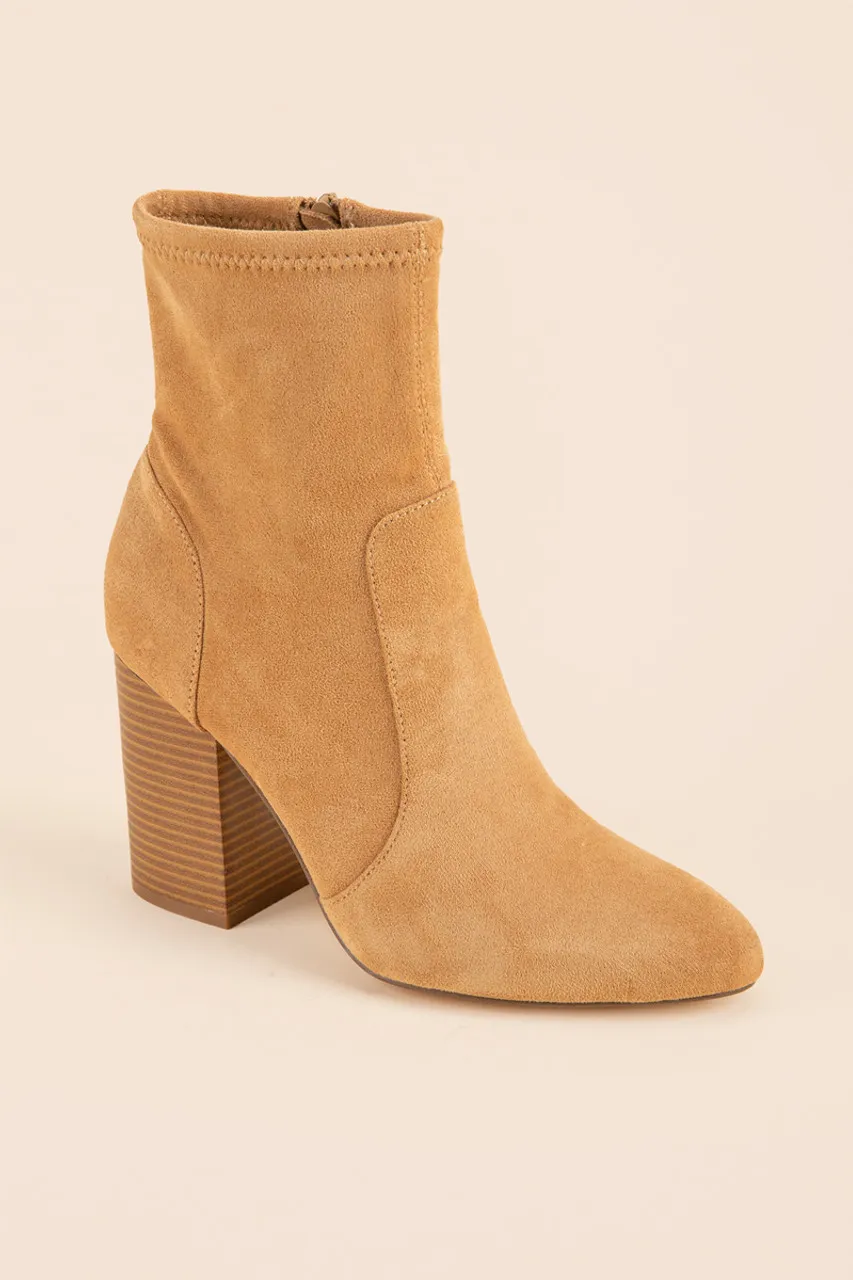 Madden Girl Suede Heel Boots