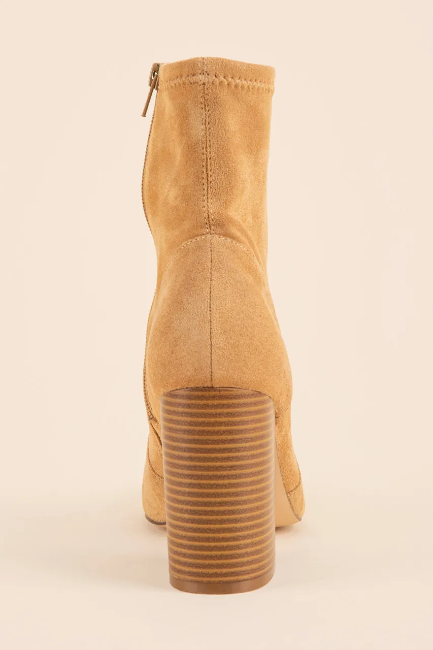 Madden Girl Suede Heel Boots