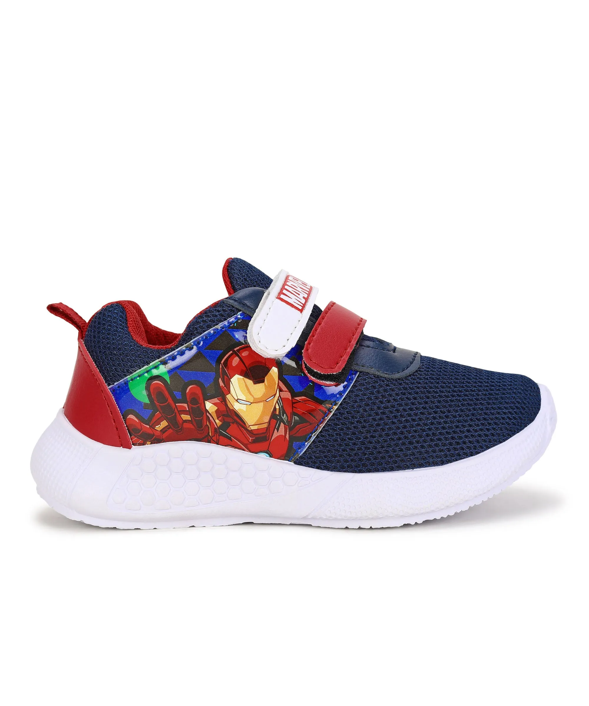 Marvel Ironman MK8009K Casual Shoes for Kids | Comfortable and Stylish Footwear for Boys | Durable Construction, Cushioned Suppo