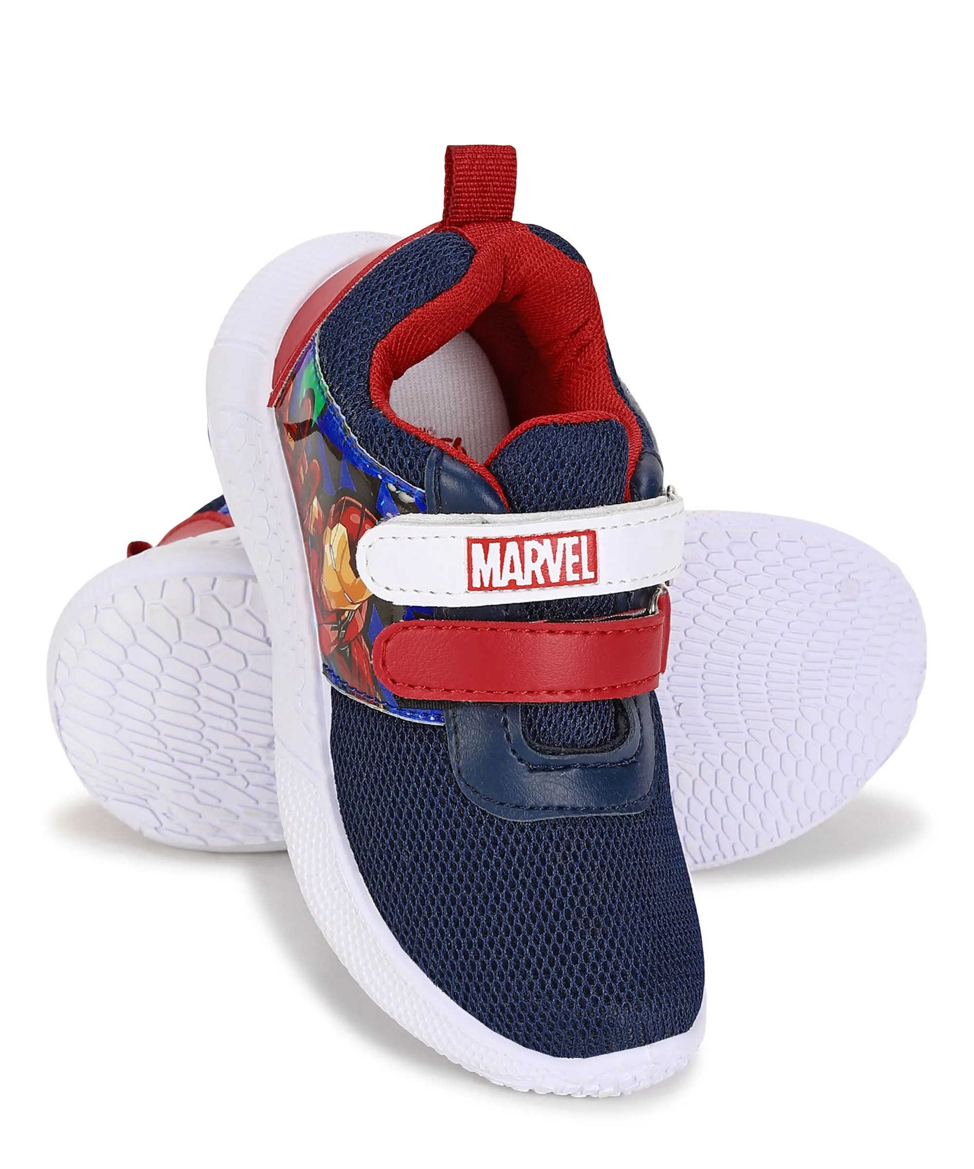 Marvel Ironman MK8009K Casual Shoes for Kids | Comfortable and Stylish Footwear for Boys | Durable Construction, Cushioned Suppo