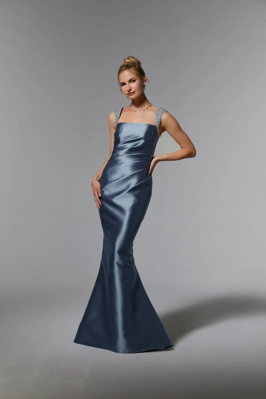 MGNY Madeline Gardner New York 72925 Evening Long Gown Formal Dress