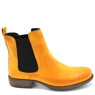 Miz Mooz Women's Lewis Chelsea Boot in Ochre