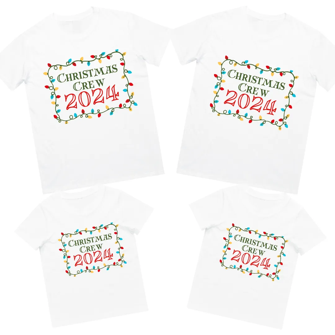 MLW By Design - Matching Christmas Crew 2024 Tees | Various Colours