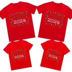 MLW By Design - Matching Christmas Crew 2024 Tees | Various Colours