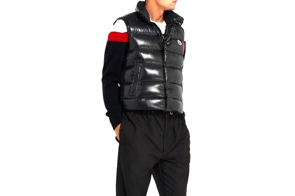 Moncler Tib Down Gilet Vest Black