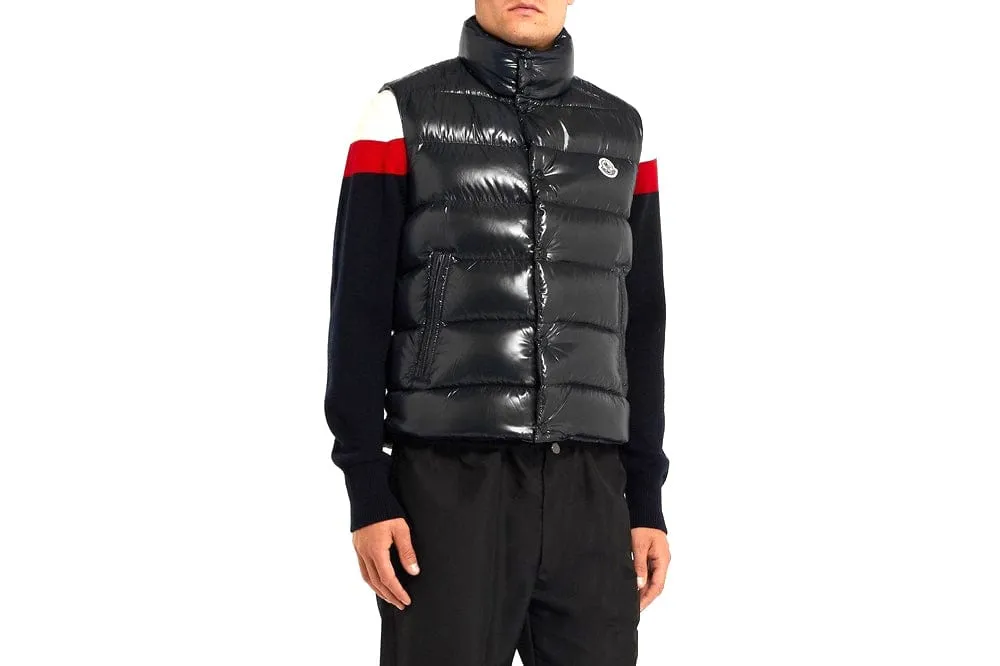 Moncler Tib Down Gilet Vest Black