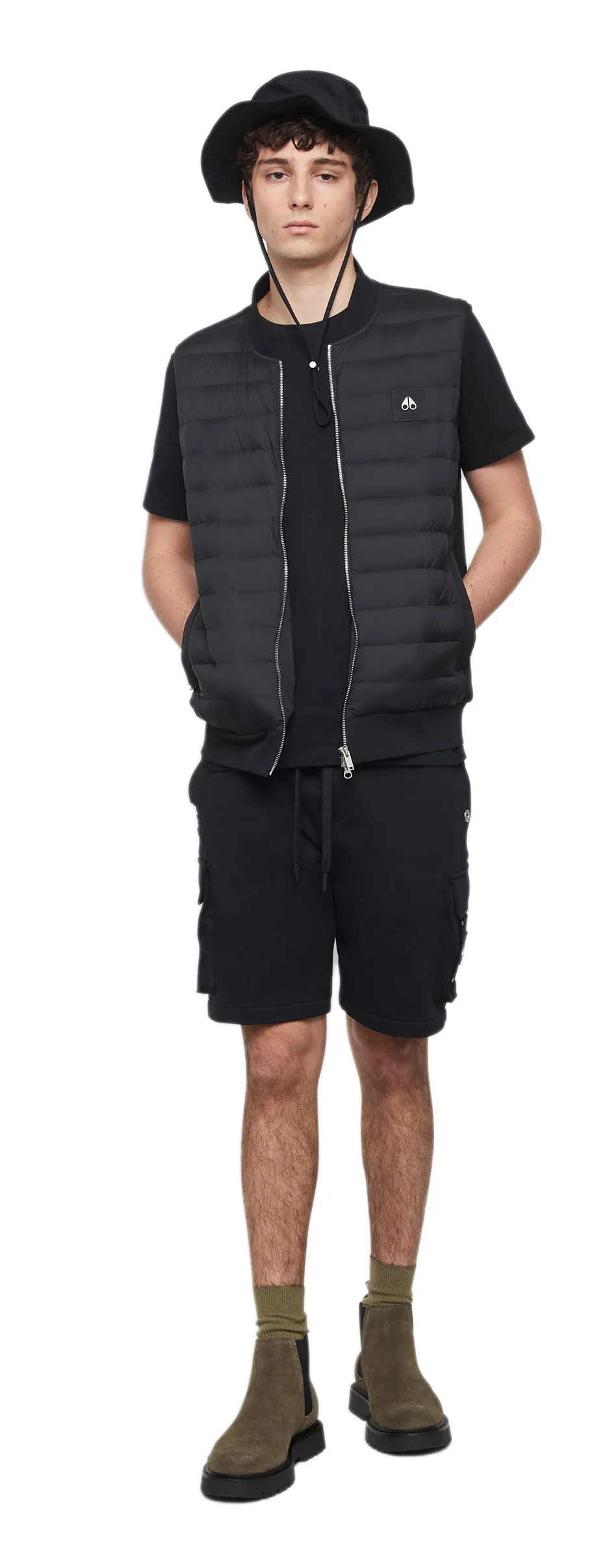 Moose Knuckles Air Down Explorer Vest Black