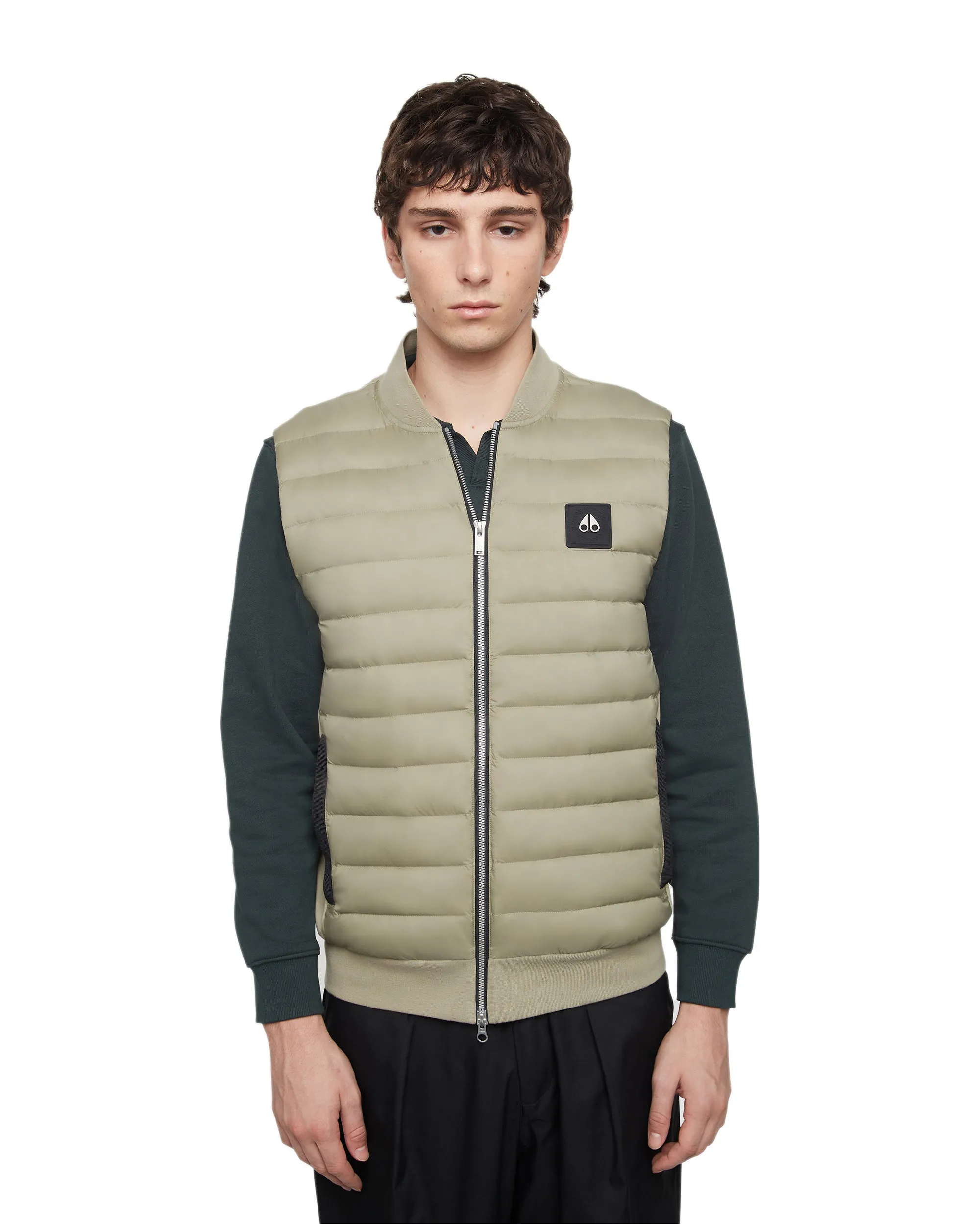 Moose Knuckles Air Down Explorer Vest Sage