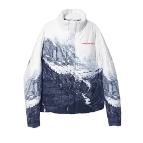 Mountain Printed Down Jacket