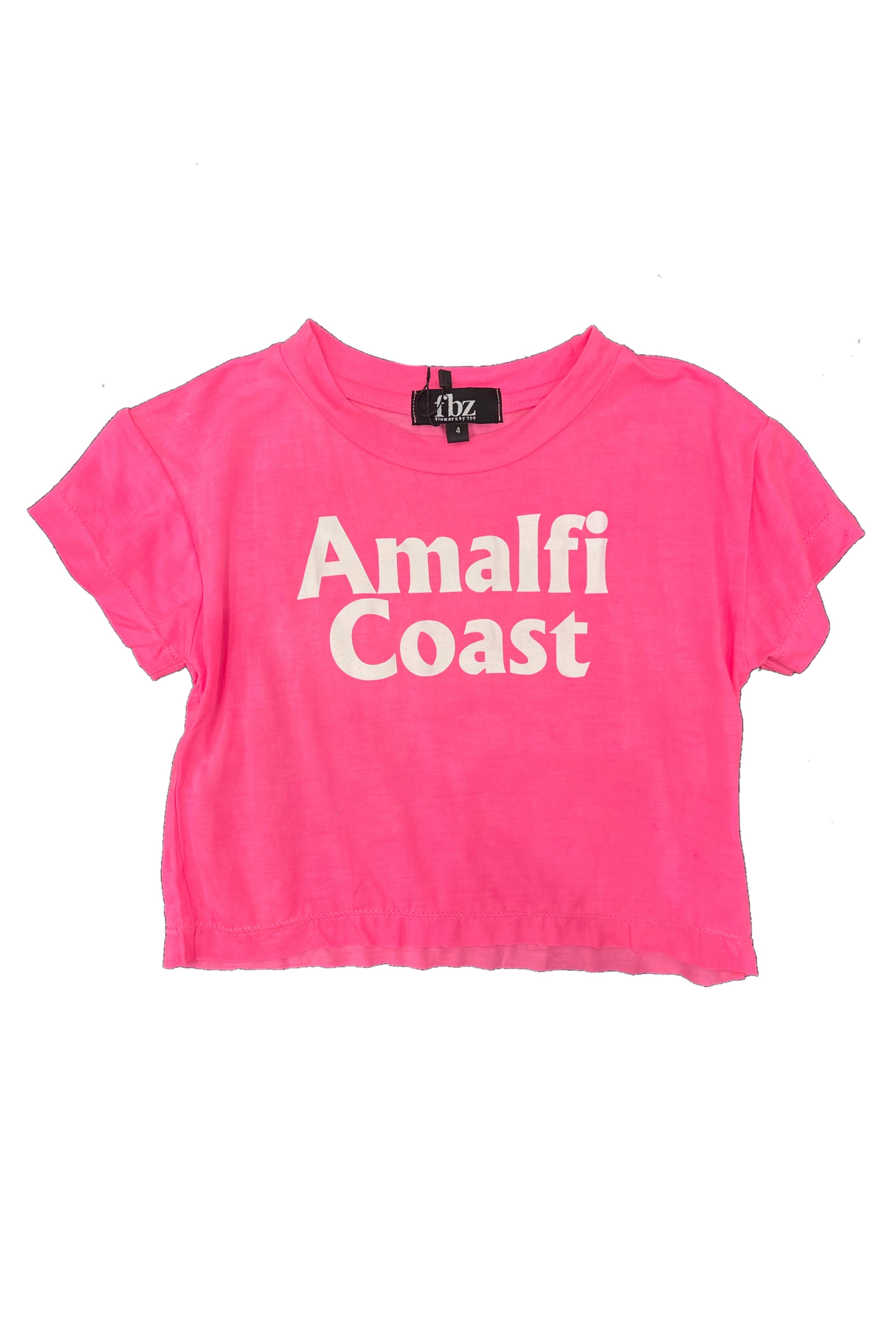 Neon Pink Amalfi Coast Tee