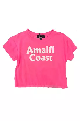 Neon Pink Amalfi Coast Tee