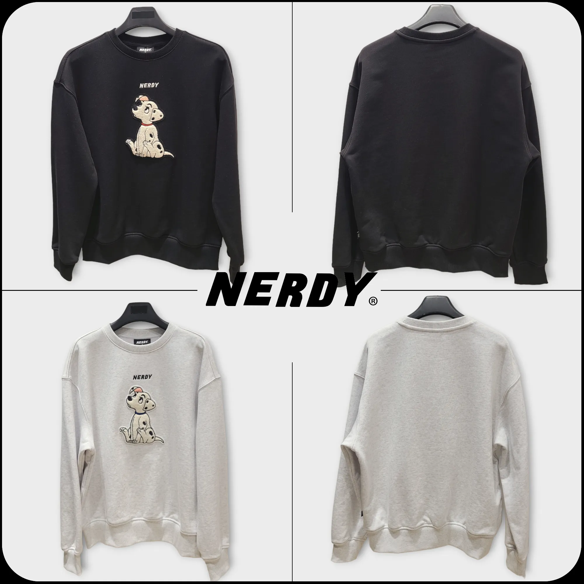 NERDY  |[ NERDY ]★DISNEY X NERDY BOUCLE SWEATSHIRT