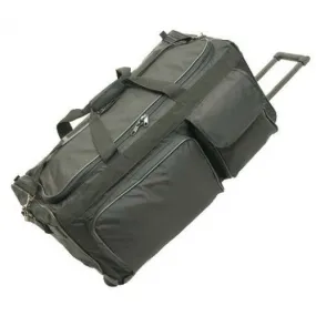 Netpack 40 Black Ballistic Nylon Wheeled Duffle Bag 5140