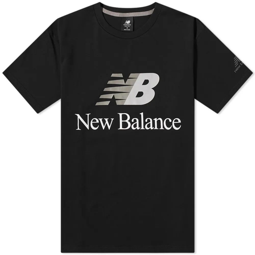 New Balance Essentials Celebrate Split Logo T-ShirtBlack