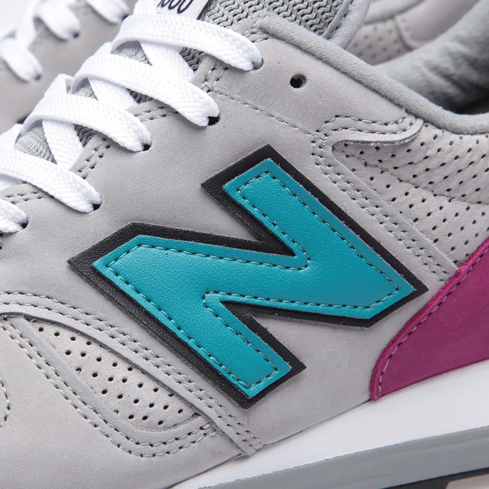 New Balance M1300DGR - Made in the USALight Grey, Teal & Purple