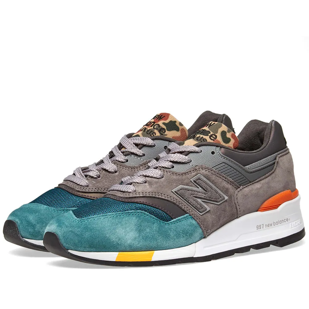 New Balance M997NM 'Duck Camo' - Made in the USAGrey & Green