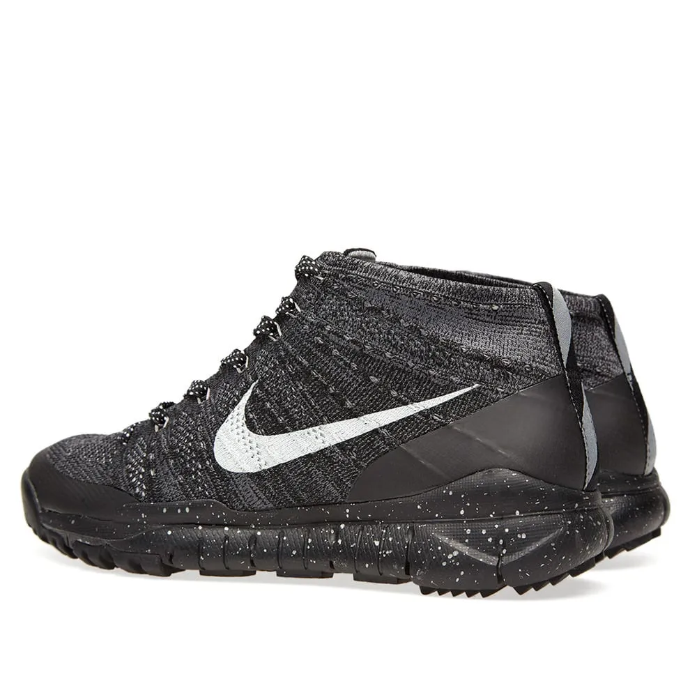 Nike Flyknit Trainer Chukka FSB 'Charcoal'Black & Sail