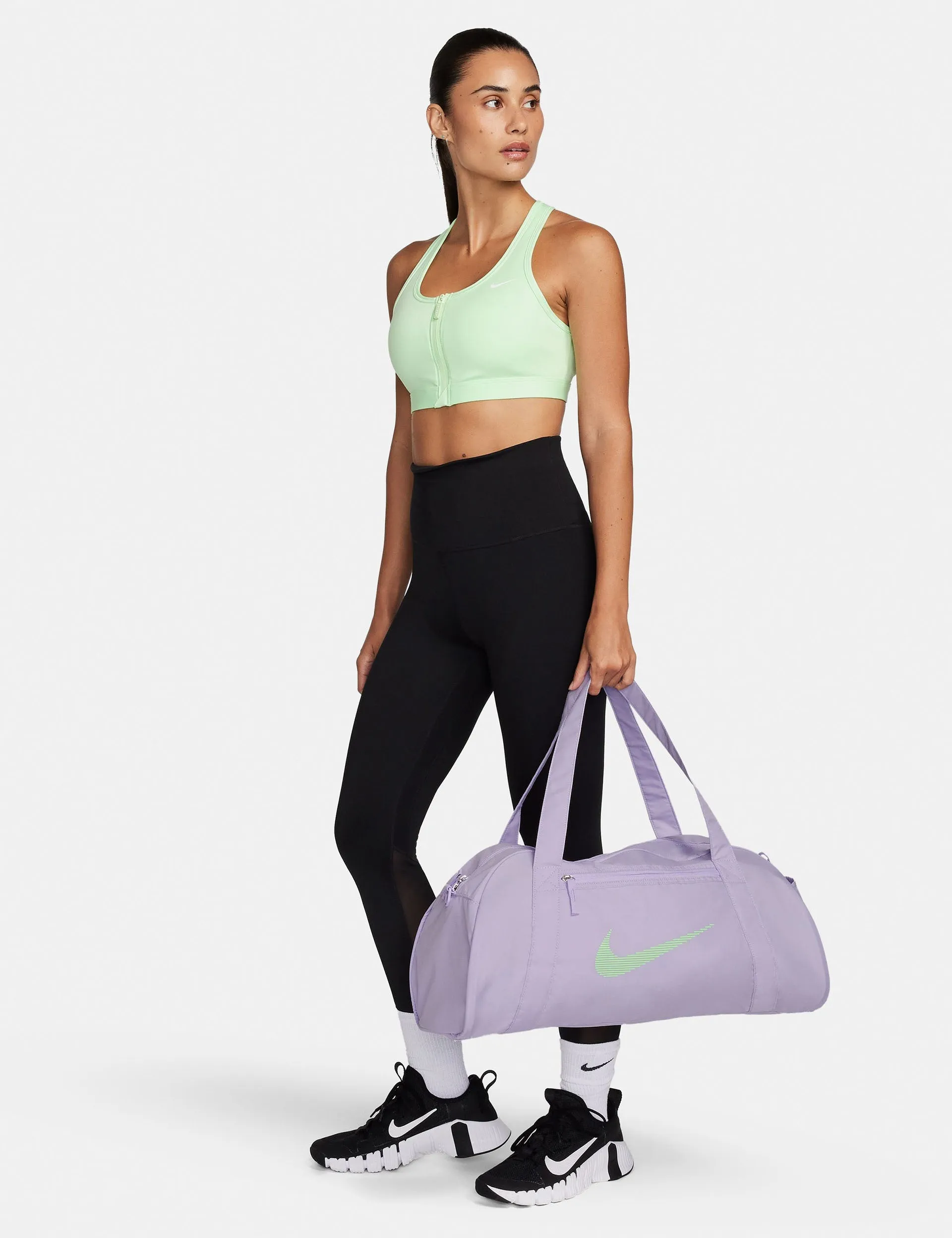 Nike Gym Club Bag - Lilac Bloom/Vapor Green