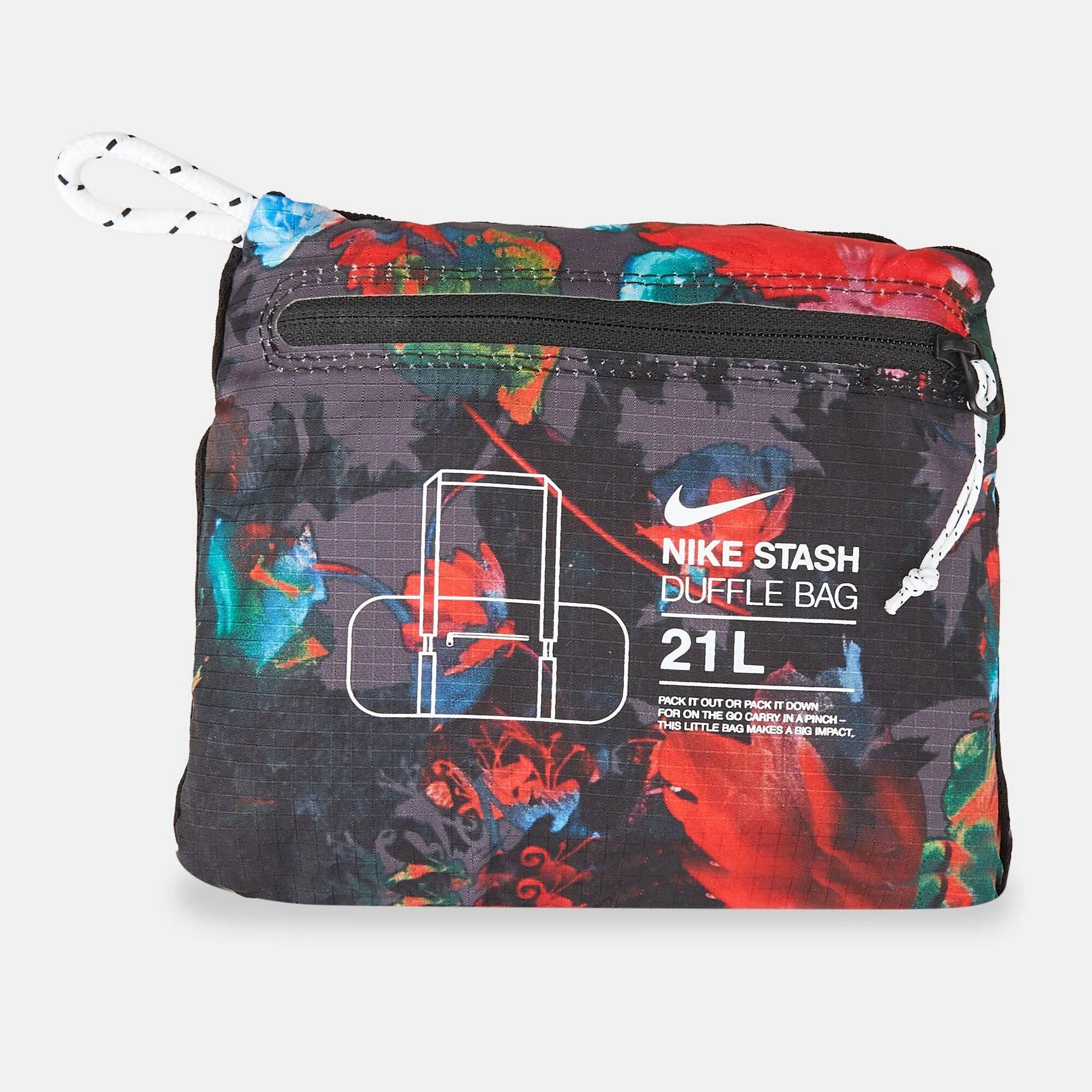 Nike Men's Printed Stash Duffel Bag