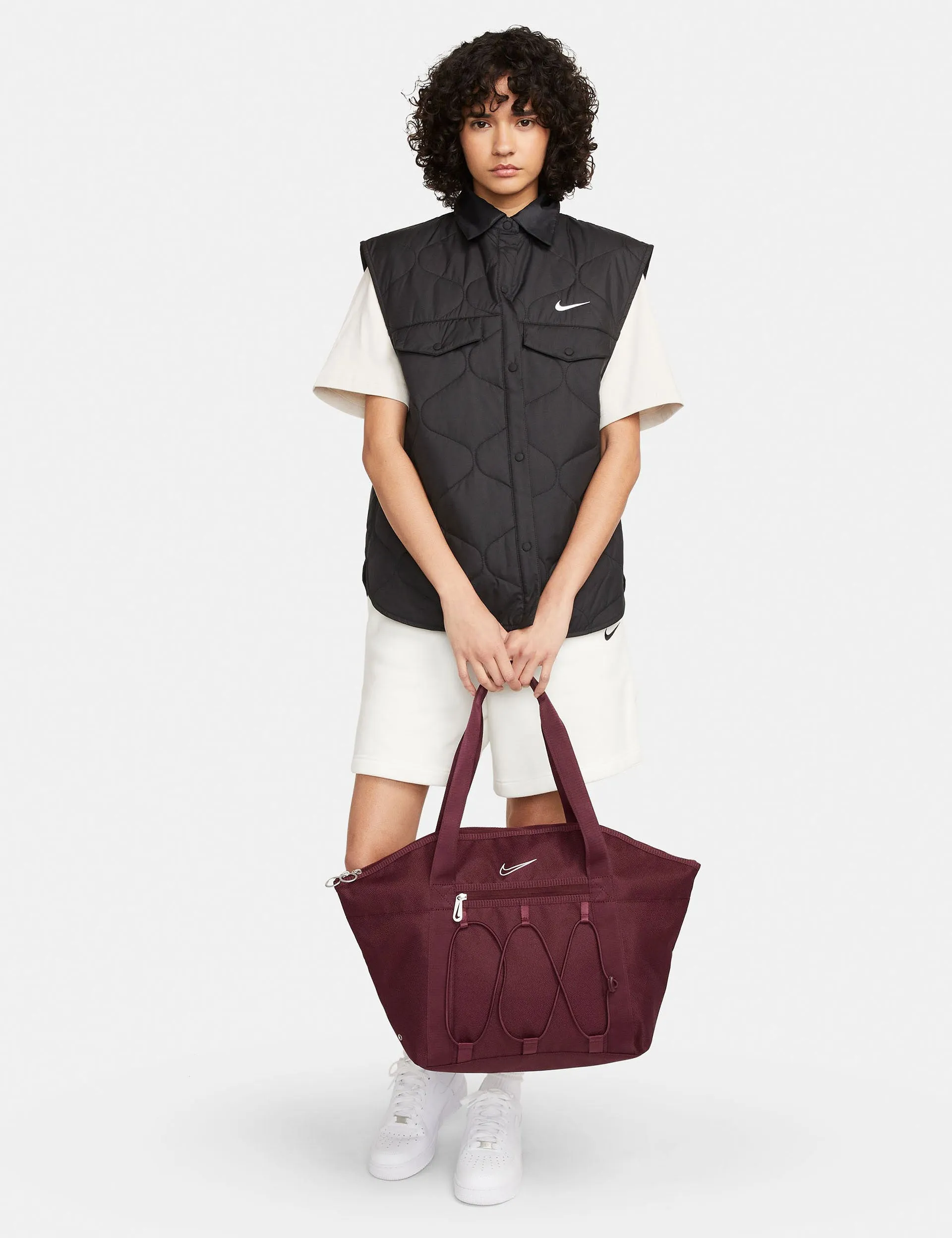 Nike One Tote Bag - Night Maroon/Guava Ice