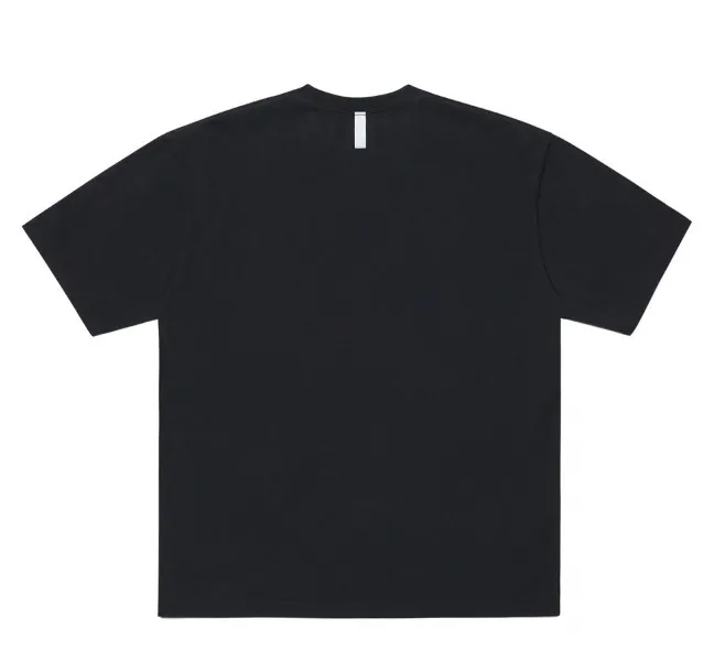 NOMANUAL  |Crew Neck Unisex Street Style U-Neck Plain Cotton