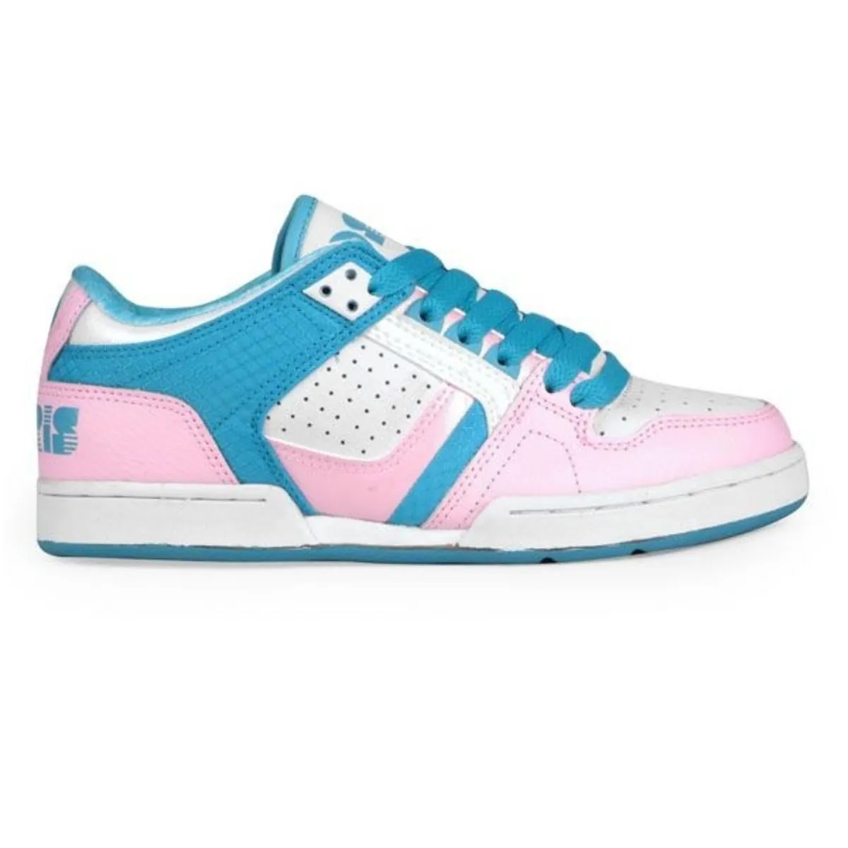 Osiris Skate Shoes   Harlem Girls Kids White/Pink/Vice