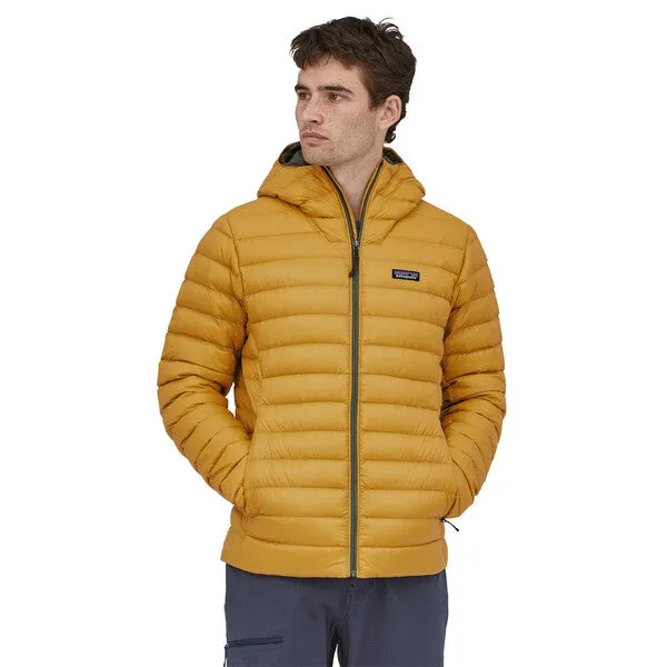 Patagonia Down Sweater Hooded Jacket - Cabin Gold