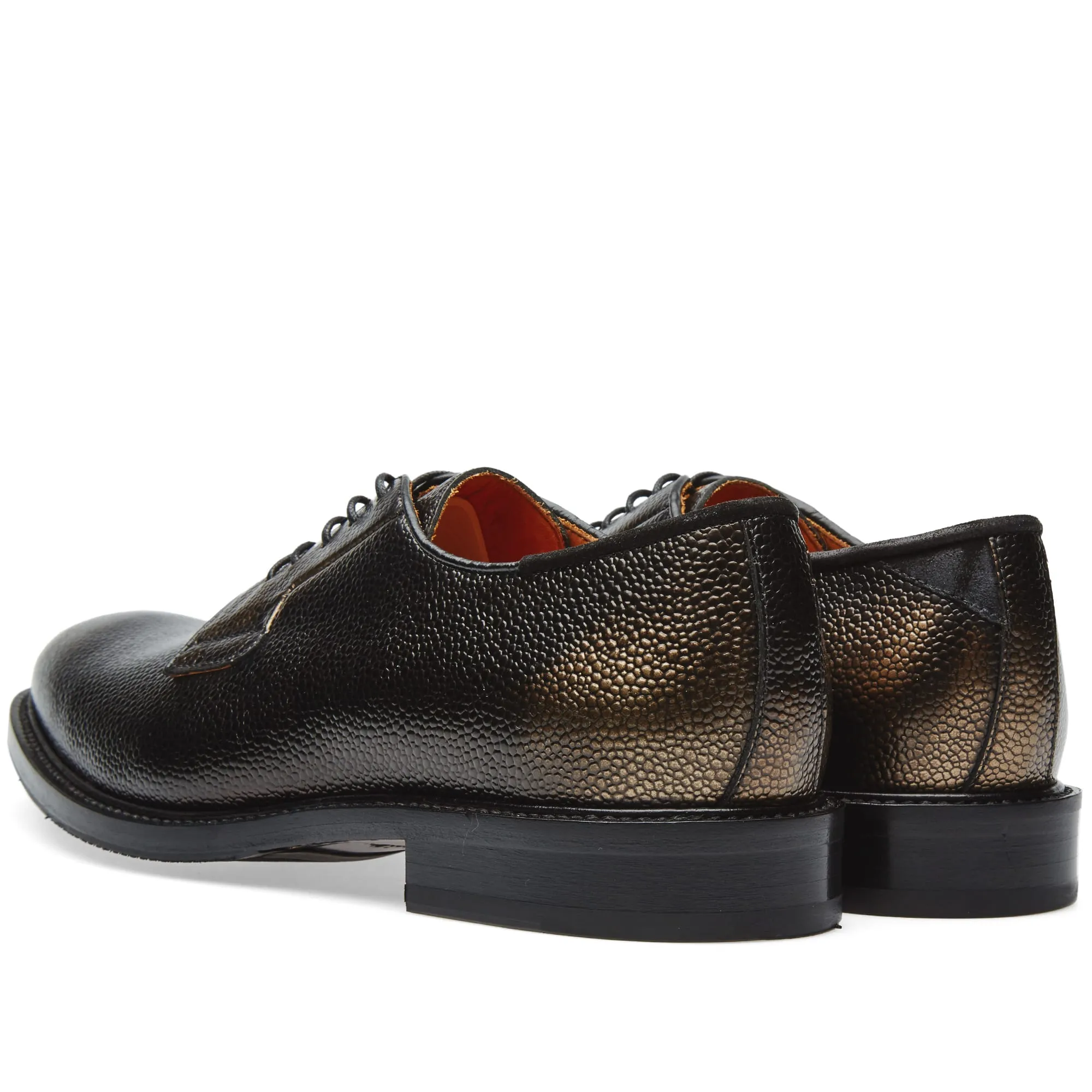 Paul Smith Geoffrey Derby ShoeBlack Pebble Grain