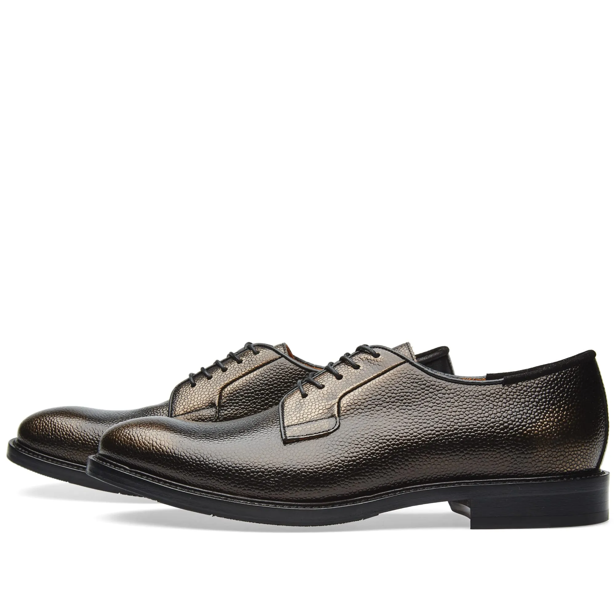 Paul Smith Geoffrey Derby ShoeBlack Pebble Grain