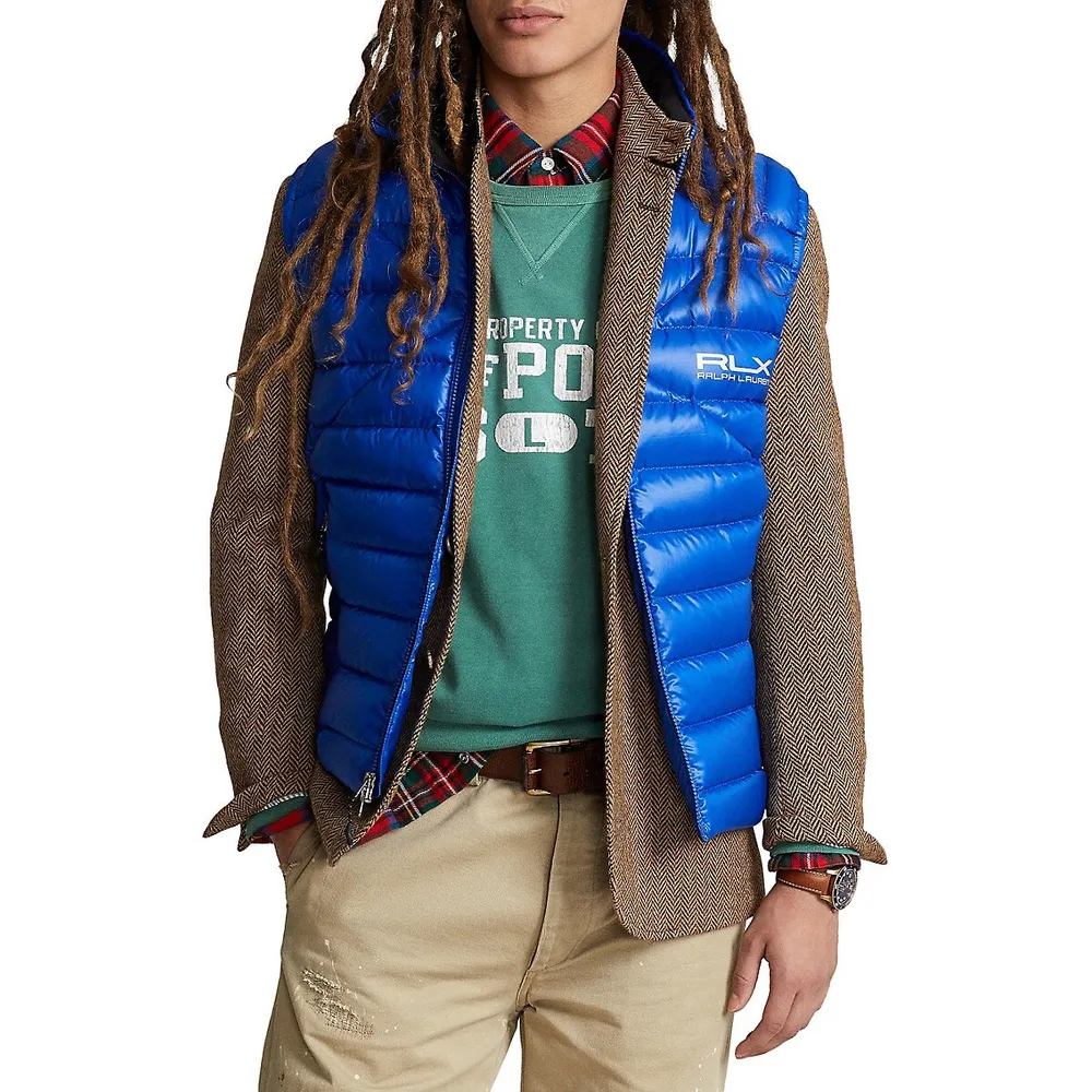 Polo Ralph Lauren Duck Down Channel-Quilted Vest