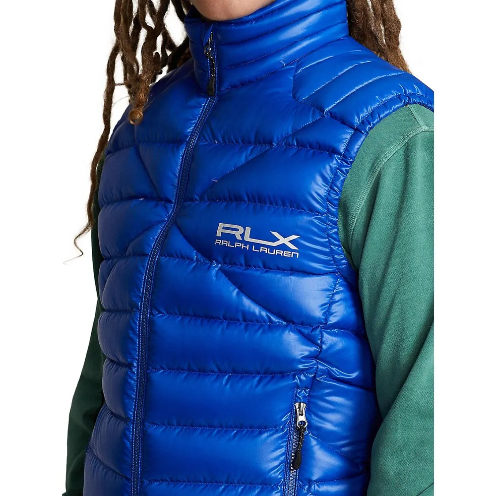 Polo Ralph Lauren Duck Down Channel-Quilted Vest