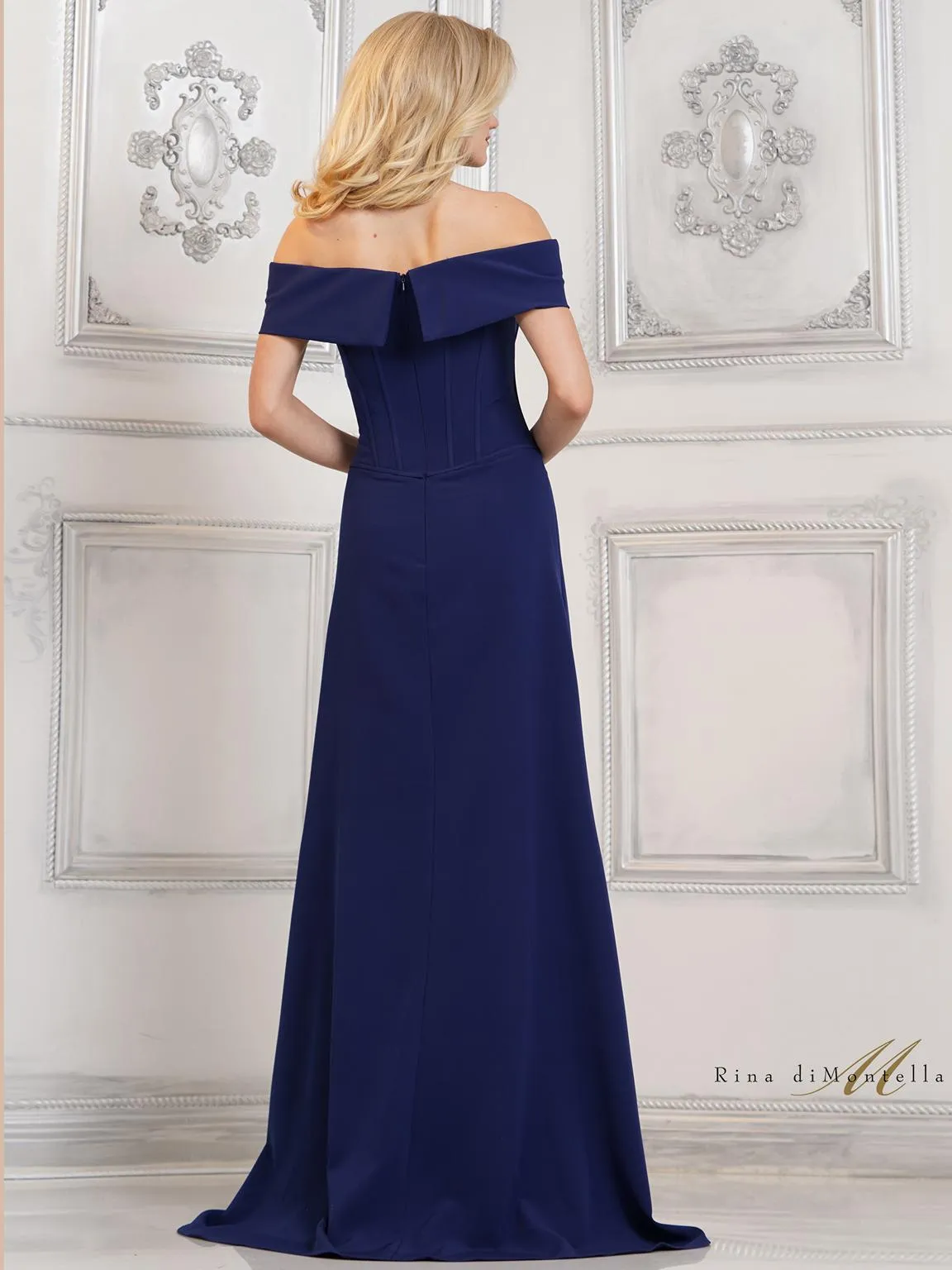 Rina di Montella RD3131 Fitted Formal Evening Long Gown