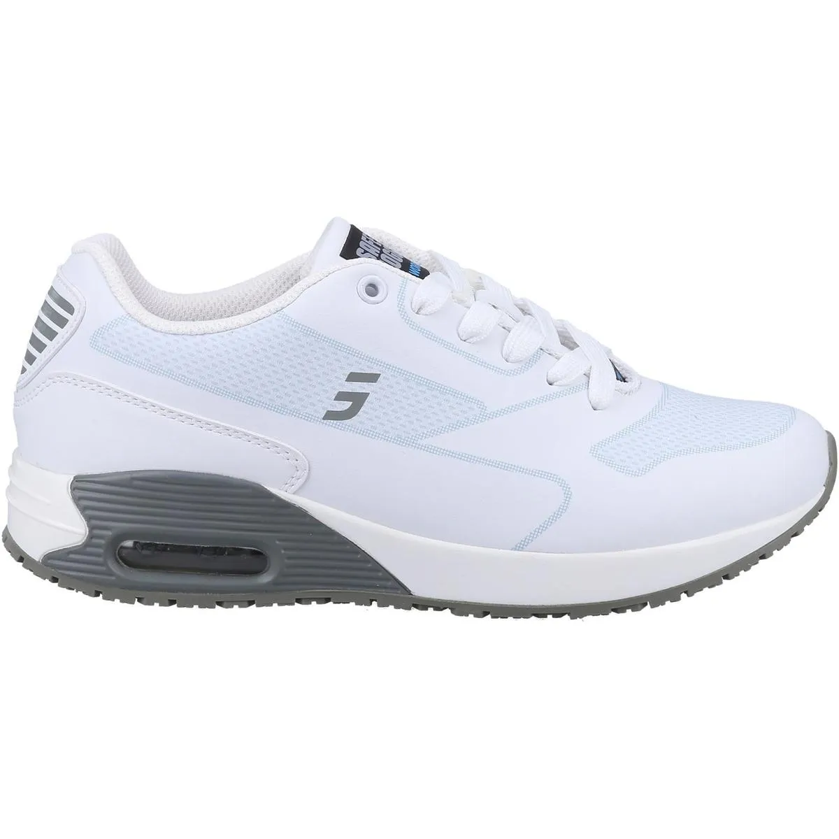 Safety Jogger Ela O1 Occupational Footwear Light Grey