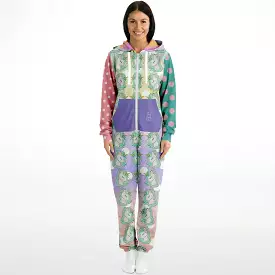 Seamist Rainbow Unicorn Fleece Unisex Romper