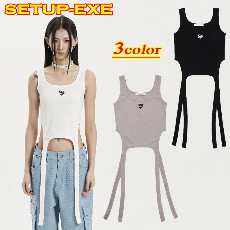 SETUP-EXE  |●SETUP-EXE● GARTER SLEEVELESS [3color]