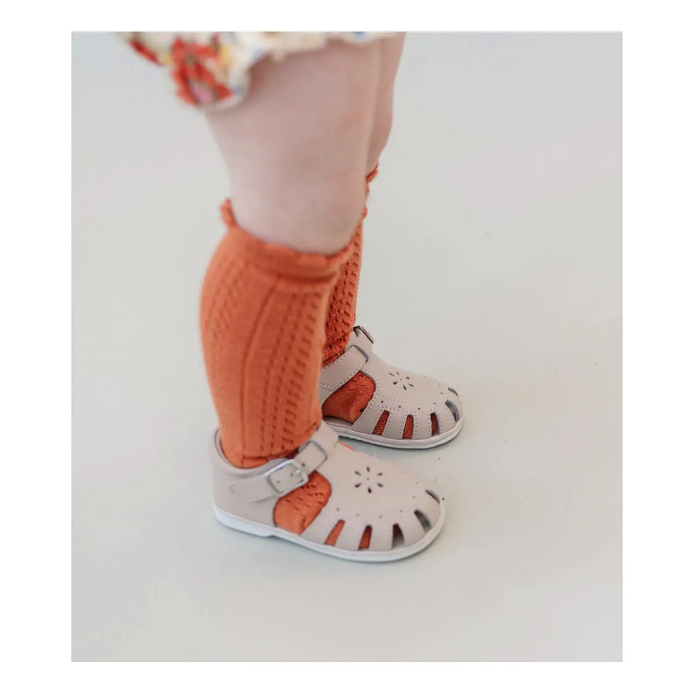 Shelby Caged Sandal (Baby)