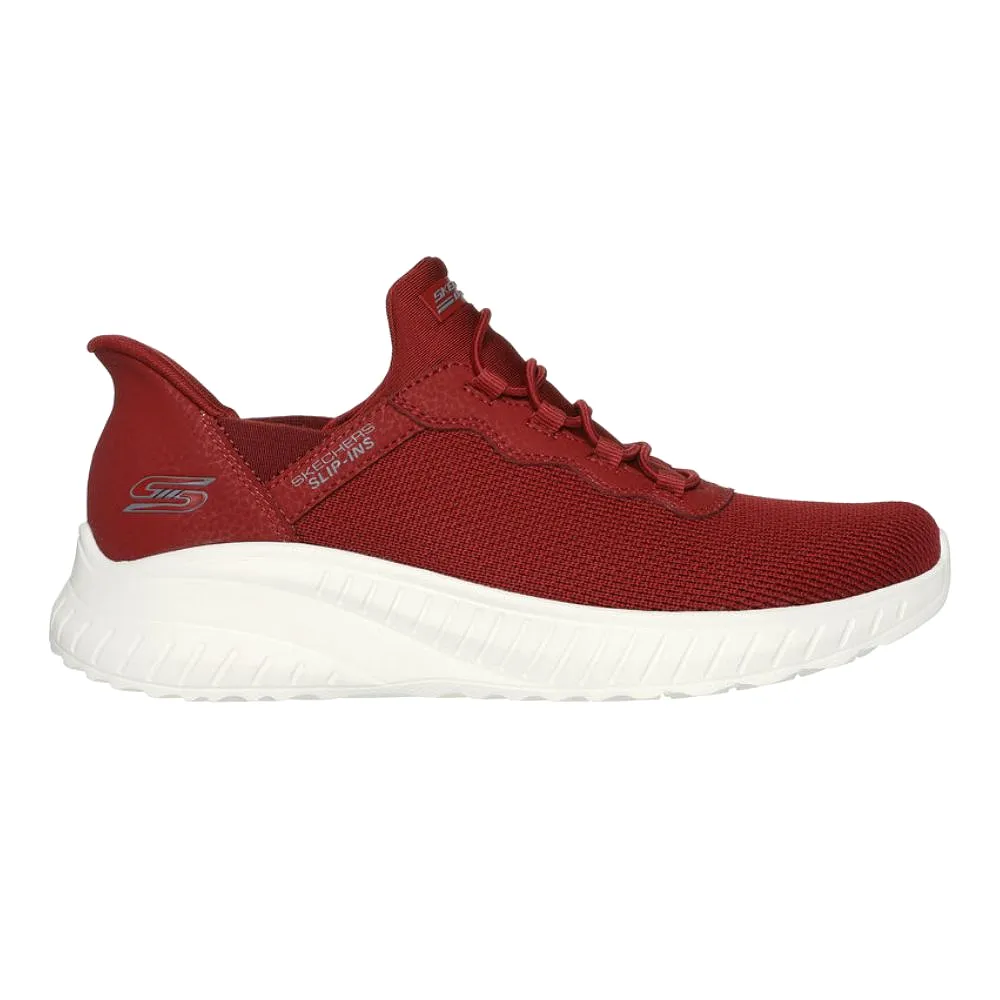 Skechers Womens Slip-ins: Bobs Sport Squad Chaos - Red