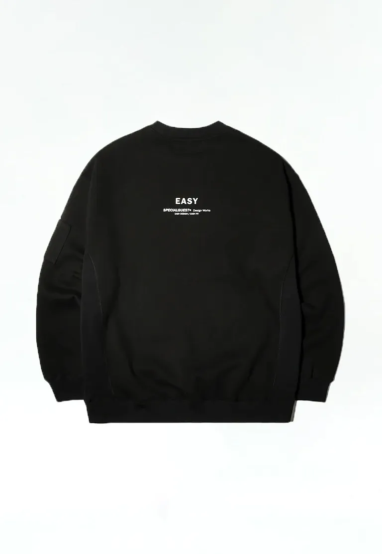 SPECIALGUEST  |Crew Neck Unisex Street Style Long Sleeves Cotton Logo