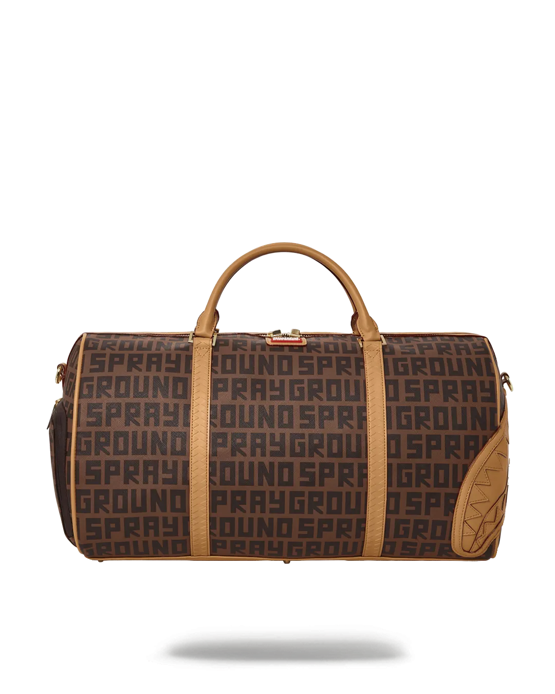 SPRAYGROUND: SPLIT HENNY MONEY CHECK DUFFLE BAG