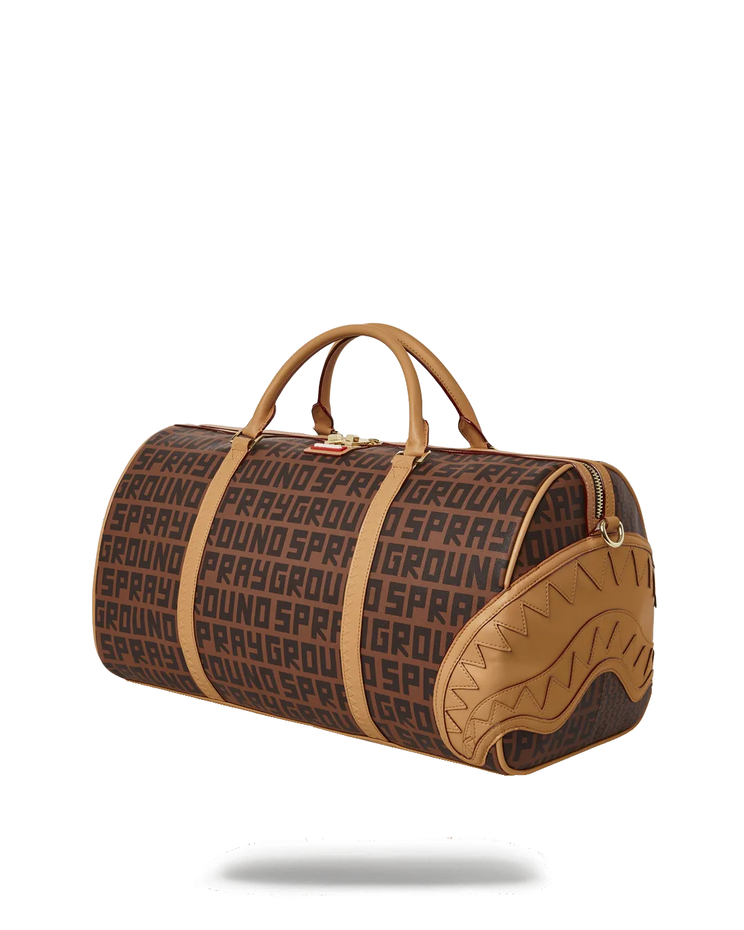 SPRAYGROUND: SPLIT HENNY MONEY CHECK DUFFLE BAG