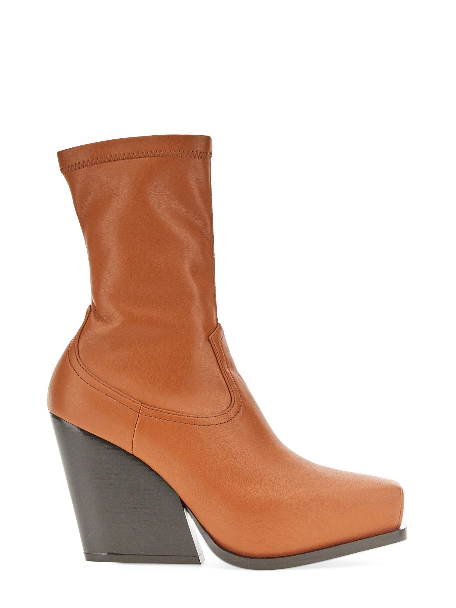 STELLA McCARTNEY    FAUX LEATHER COWBOY BOOT