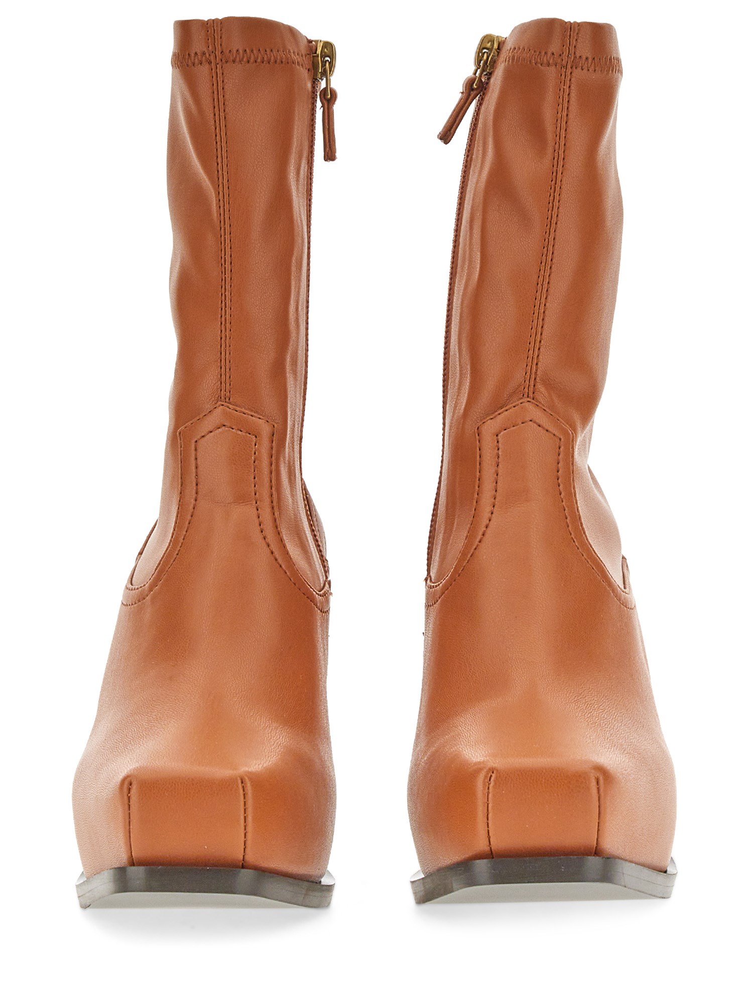 STELLA McCARTNEY    FAUX LEATHER COWBOY BOOT