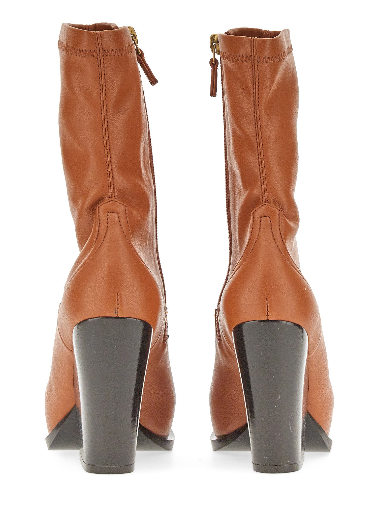 STELLA McCARTNEY    FAUX LEATHER COWBOY BOOT