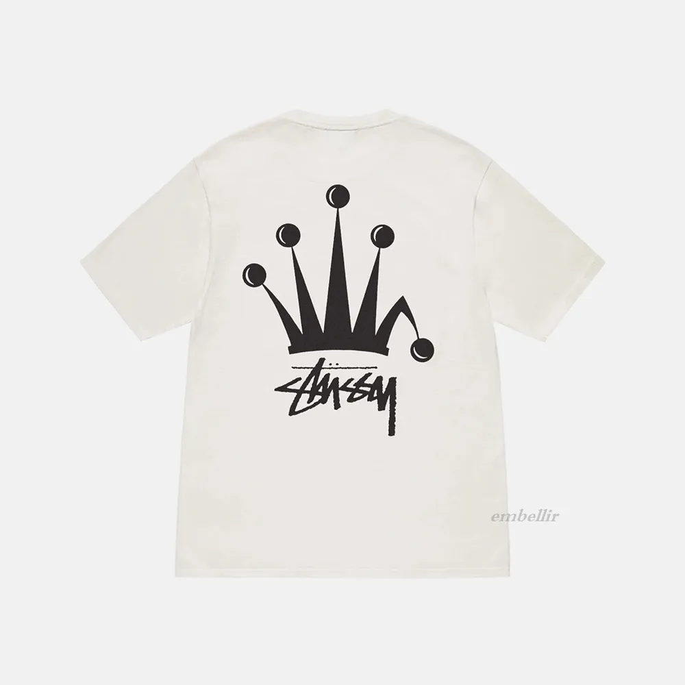 STUSSY  |Crew Neck Unisex Street Style Cotton Short Sleeves Logo