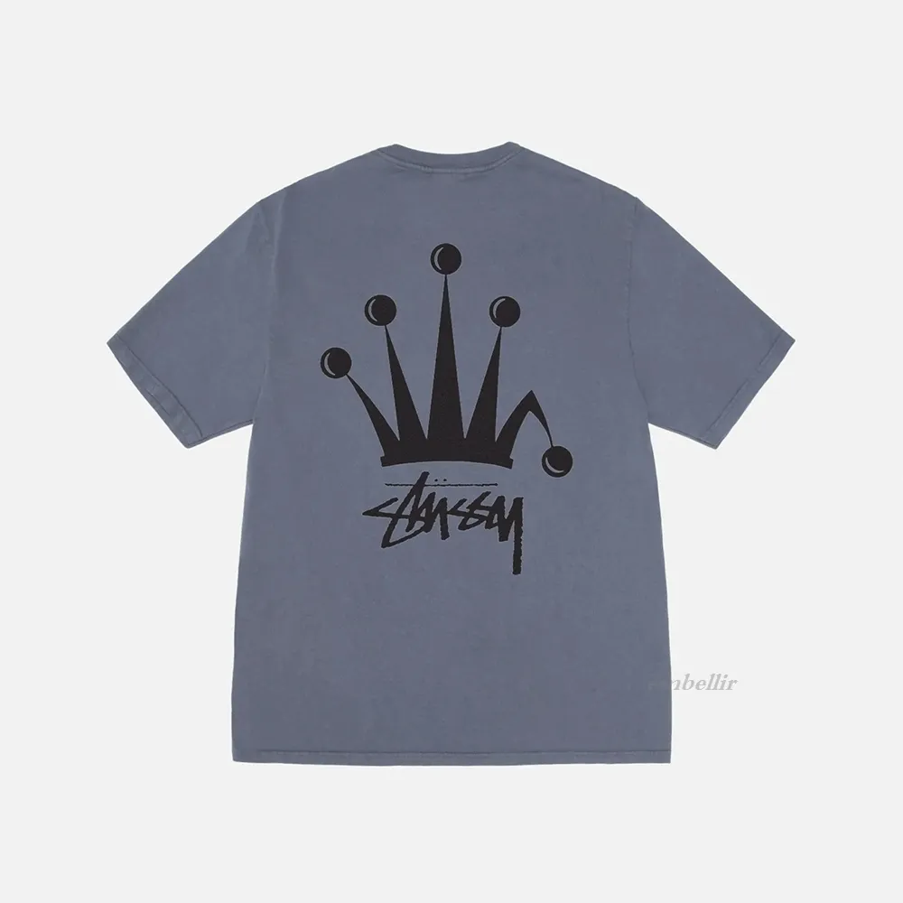 STUSSY  |Crew Neck Unisex Street Style Cotton Short Sleeves Logo