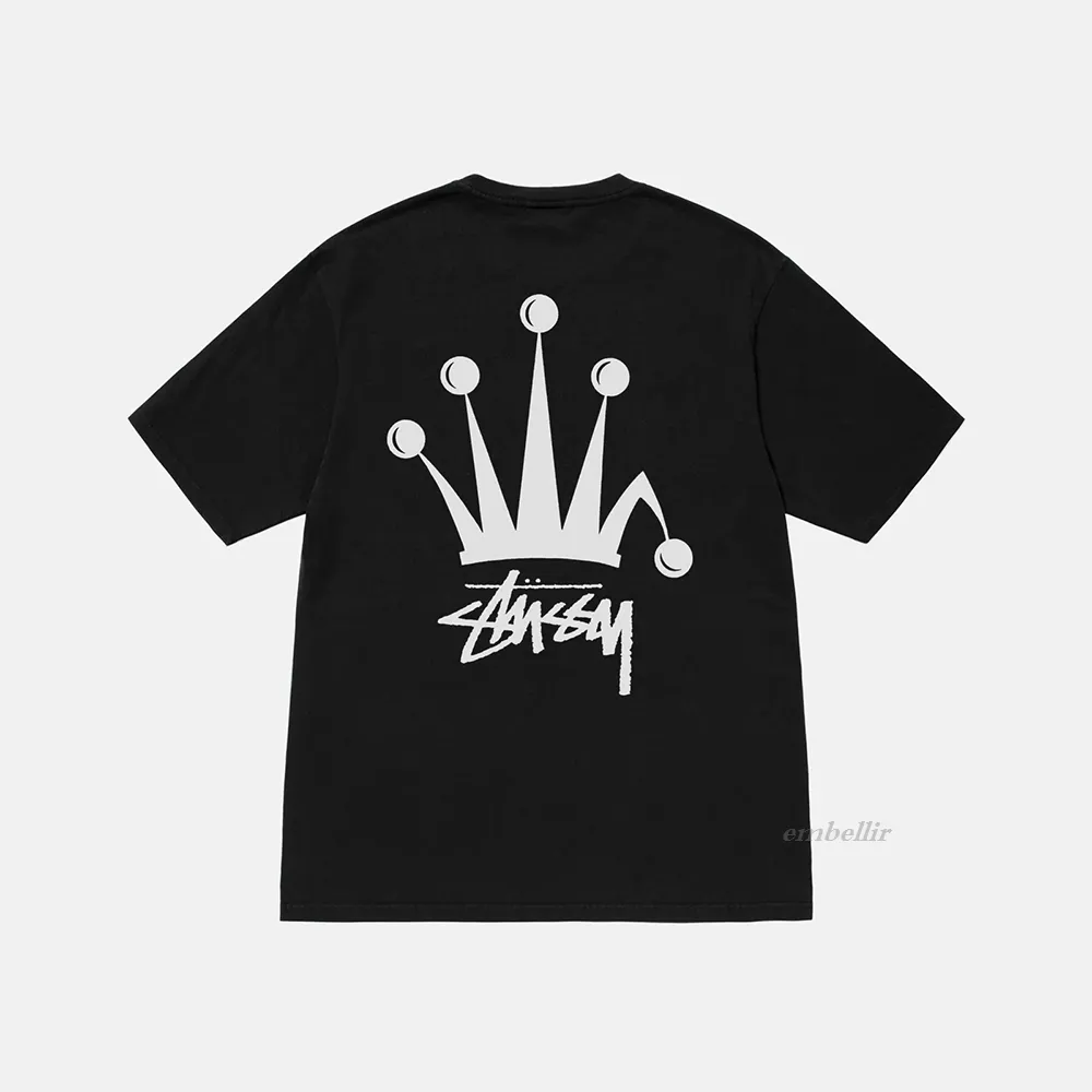 STUSSY  |Crew Neck Unisex Street Style Cotton Short Sleeves Logo