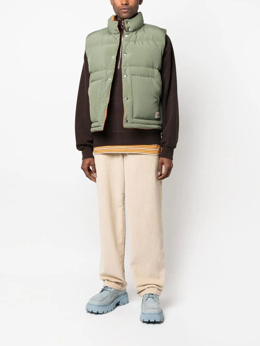 STUSSY - Men Reverse Down Workgear Vest