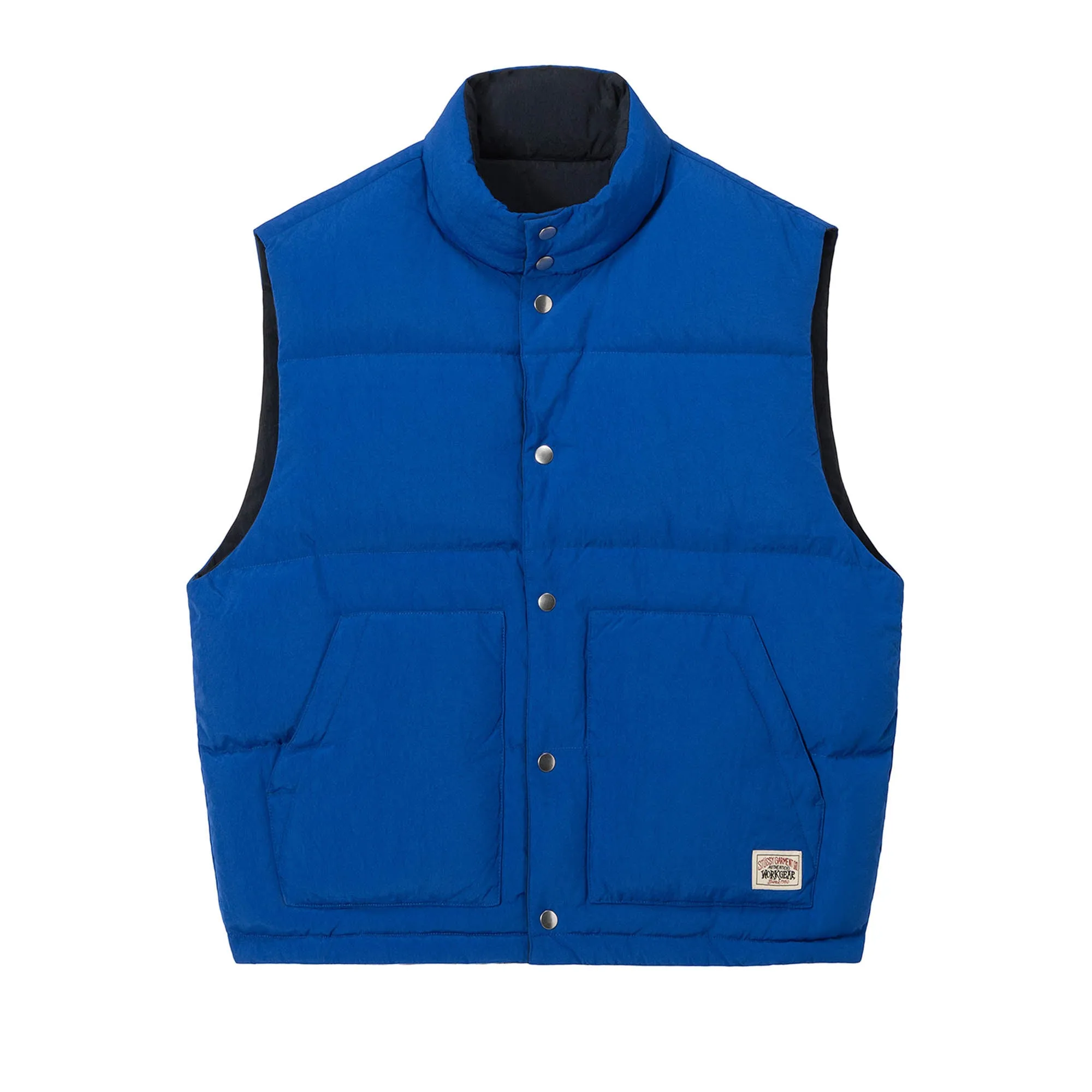 Stüssy - Rev. Down Workgear Vest - (Royal Blue/Black)