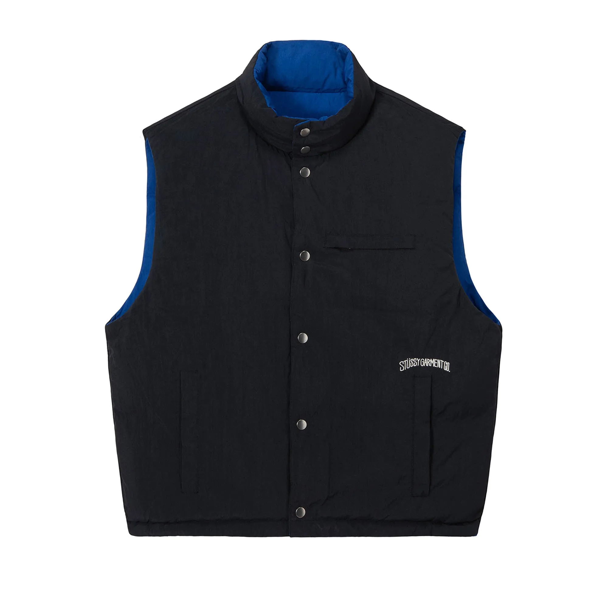 Stüssy - Rev. Down Workgear Vest - (Royal Blue/Black)